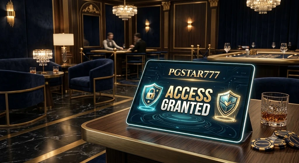 วิธีเข้าใช้งาน PGSTAR777 อย่างปลอดภัยด้วยมาตรฐานการเข้ารหัสและป้องกันข้อมูลระดับสากล